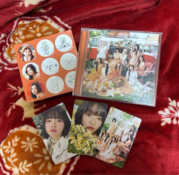 #TWICE5 アルバム 通常盤 初回限定盤A、Bトレカ ジョンヨンセット タワレコ特典