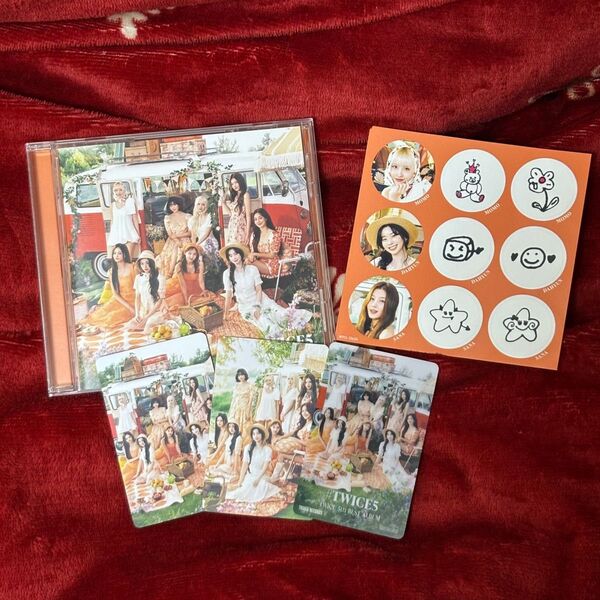#TWICE5 アルバム 通常盤 トレカ オールセット タワレコ特典③