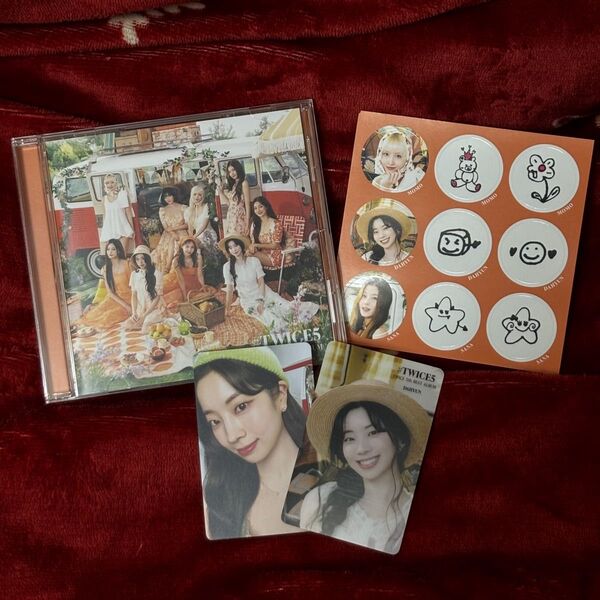 #TWICE5 アルバム 初回限定盤Bトレカ ダヒョンセット タワレコ特典