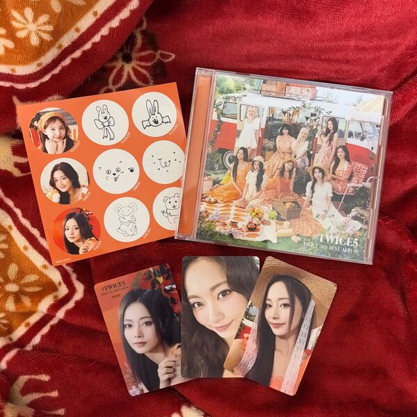 #TWICE5 アルバム 通常盤 トレカ ツウィセット タワレコ特典