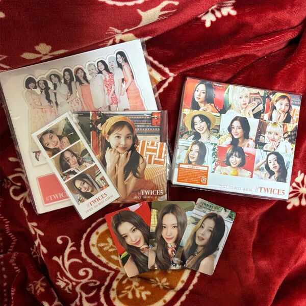 #TWICE5 アルバム 初回限定盤A トレカ サナセット②