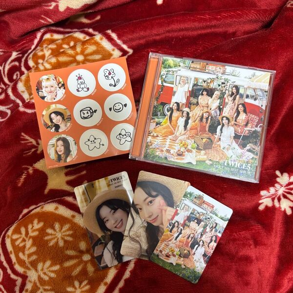 #TWICE5 アルバム 通常盤 初回限定盤Bトレカ ダヒョン タワレコ特典