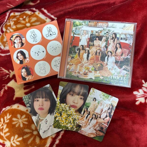 #TWICE5 アルバム 通常盤 初回限定盤Bトレカ ジョンヨン タワレコ特典