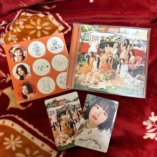 #TWICE5 アルバム 通常盤 初回限定盤Bトレカ ジョンヨン タワレコ特典①