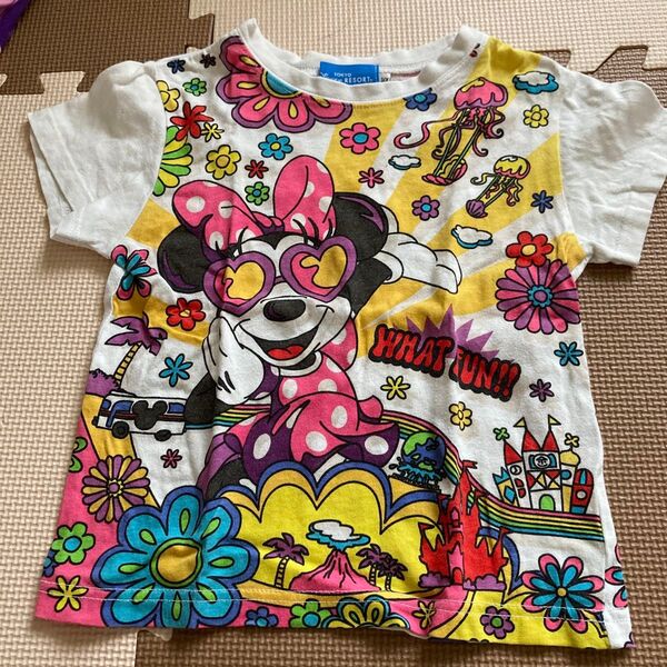ディズニーリゾート Tシャツ 100cm