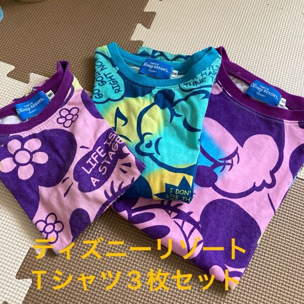 ディズニーリゾート Tシャツ 半袖 100cm 120cm 150cm