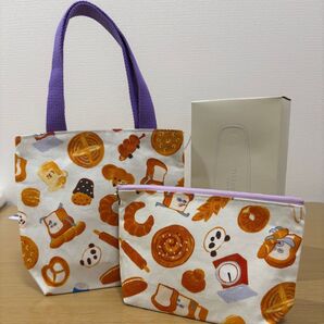 【ハンドメイド】トートバッグ ポーチ 2点セット