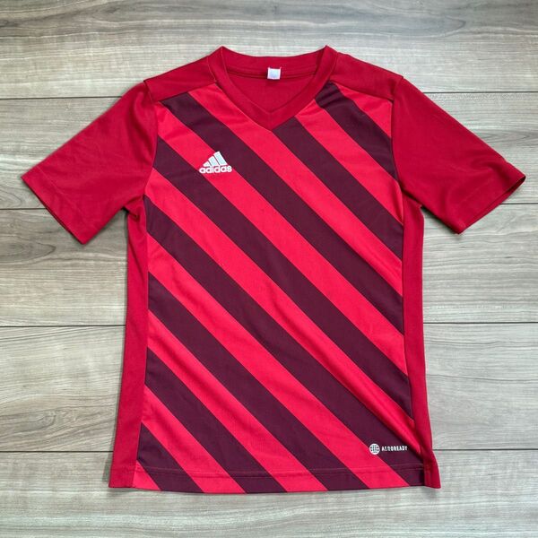 アディダス スポーツTシャツ サッカー 半袖 adidas サッカー フットサル スポーツウェア 子供服 150㎝