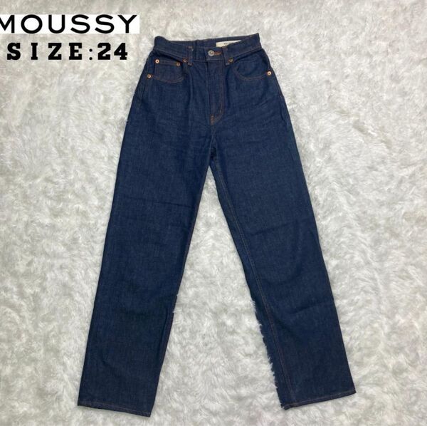 moussy jeans straight 24inch