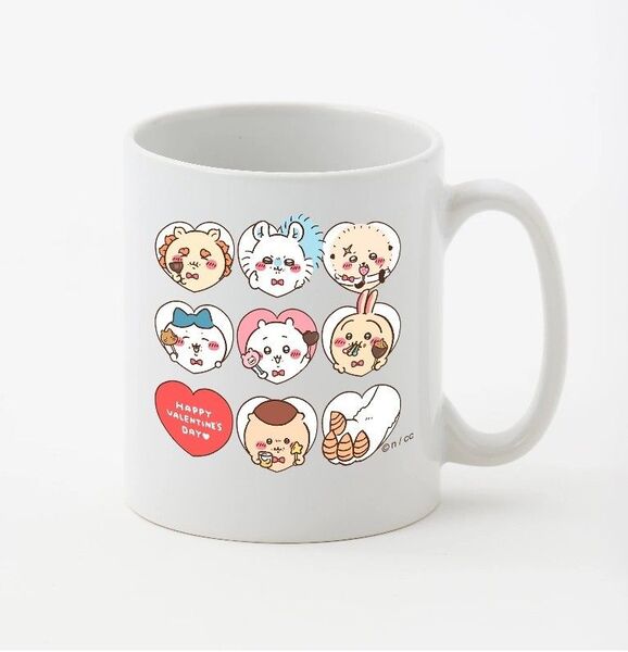 【 期間限定 販売終了品 】トーキングヘッズ ちいかわ バレンタイン マグカップ