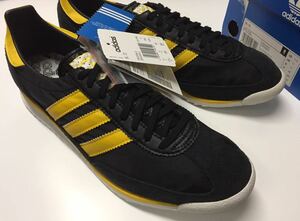  dead!! rare new goods 11 year adidas SL72 black × yellow us 11.5 / 29.5. rare color box attaching 