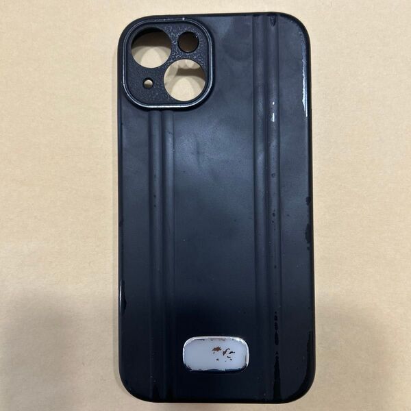 iPhone14 スマホケース ブラック ZERO HALLIBURTON