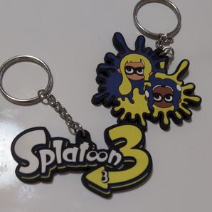 スプラトゥーン3 ラバーキーホルダー 2個セット