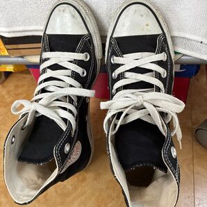 CONVERSE ALL STAR HI BLACK CANVAS