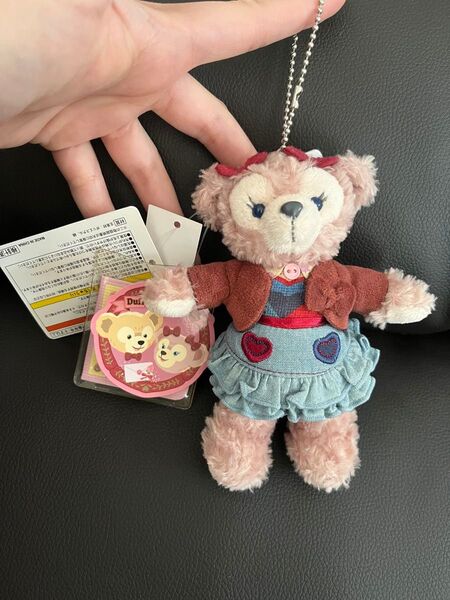 ぬいぐるみバッジ ダッフィー TDS タグ付 シェリーメイ ディズニー