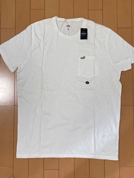 Hollister 新品未使用 白Tシャツ ホワイト XLサイズ