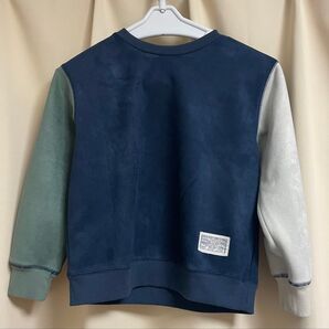 COMME CA ISM フェイクスエード トレーナー キッズ 120~130