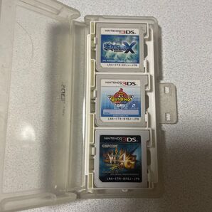 3DSカセット集 ポケットモンスターX 妖怪ウォッチ2元祖 バンバラヤーソード バスターズ白犬隊 モンハンxx 4g