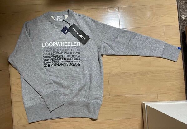 loopwheeler ループウィラー 20周年記念スウェット Mサイズ