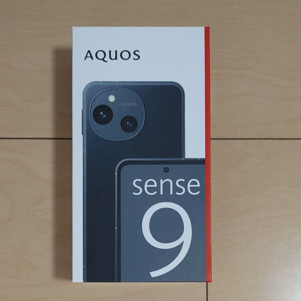 新品未開封 SHARP AQUOS sense9 128GB ブラックSH-M29