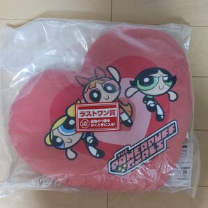 一番くじ パワーパフガールズ ラストワン賞 ビッグハートクッション