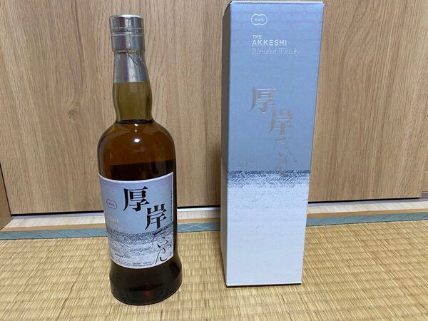 厚岸蒸溜所 厚岸 ブレンデッドウイスキー 大寒700ml 箱付き