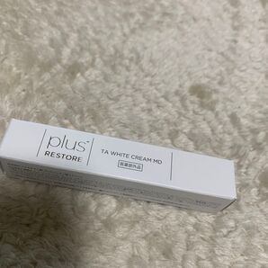 未使用 plus RESTORE プラスリストアTAホワイトクリームMD 10g