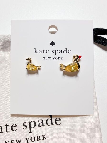 ケイトスペード アヒル ピアス