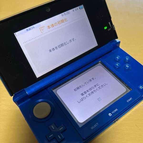 ニンテンドー3DS Nintendo アクアブルー 初期化済み