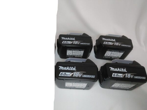 即日発送 新品未使用 makita 国内純正品 未接続品 最新バッテリー BL1860B ×4