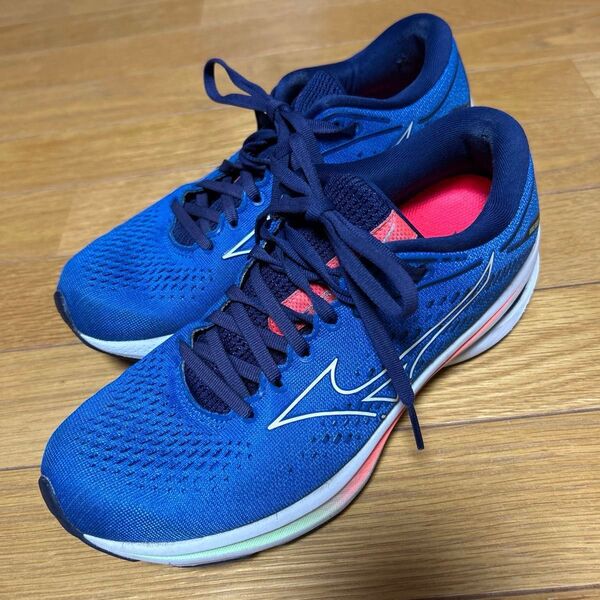 ミズノ(MIZUNO) ランニングシューズ ウェーブライダー 25 J1GD210387 25cm レディース【インソール未使用】