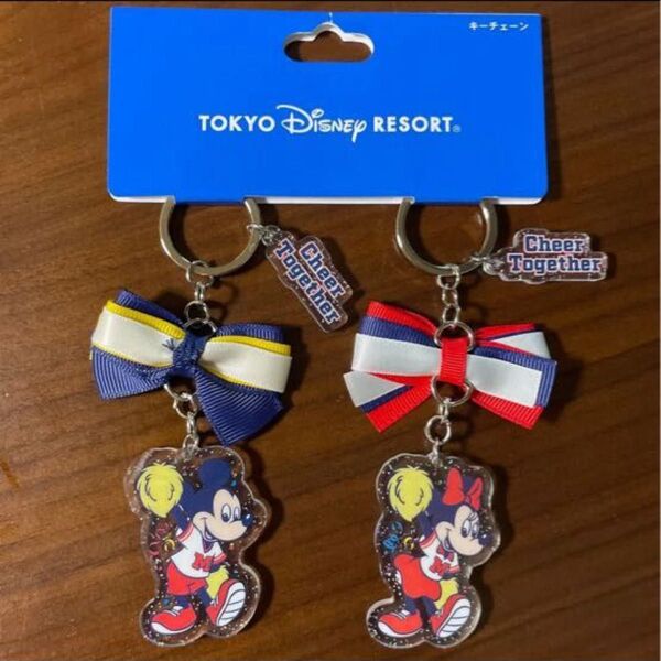 東京ディズニー リゾート チアトゥギャザー キーチェーン ミッキー&ミニー