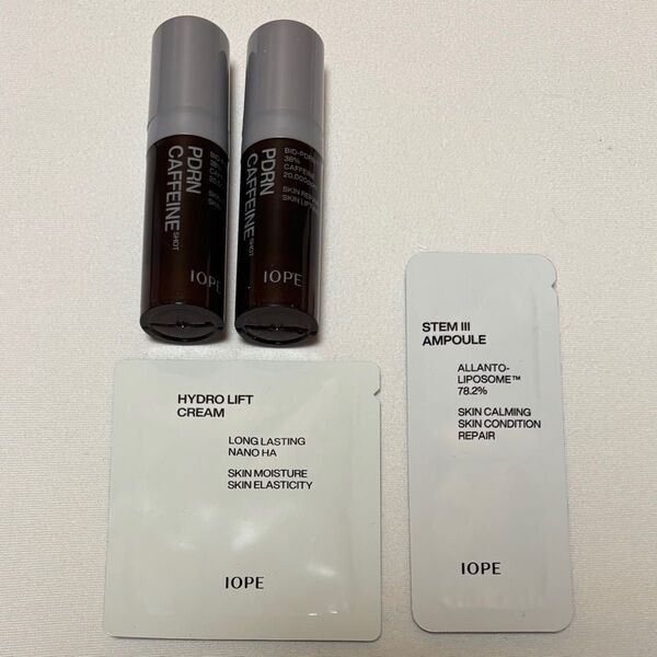 IOPE アイオペ PDRNカフェインショット 5ml×2 (おまけ付き)