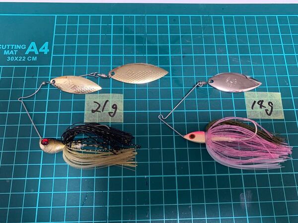 【即日発送】レイドジャパン レベルスピン エバーグリーン デルタフォース スピナーベイト 【まとめ買い歓迎】