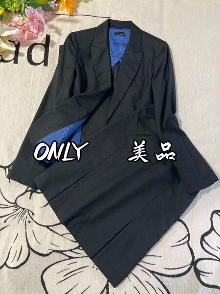 極美品ONLY オンリー ジャケットスカートスーツ ビジネスセットアップL