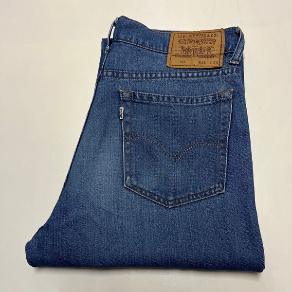 90s フィリピン製 Levi’s リーバイス 515-41 ソフトジーンズ デニムパンツ レーヨン混 W31 L34