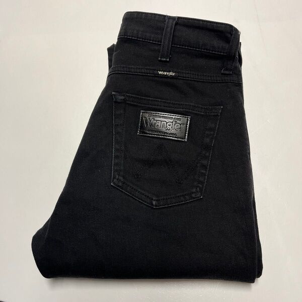 Wrangler ラングラー W34533 ストレッチジーンズ デニムパンツ ブラック W28