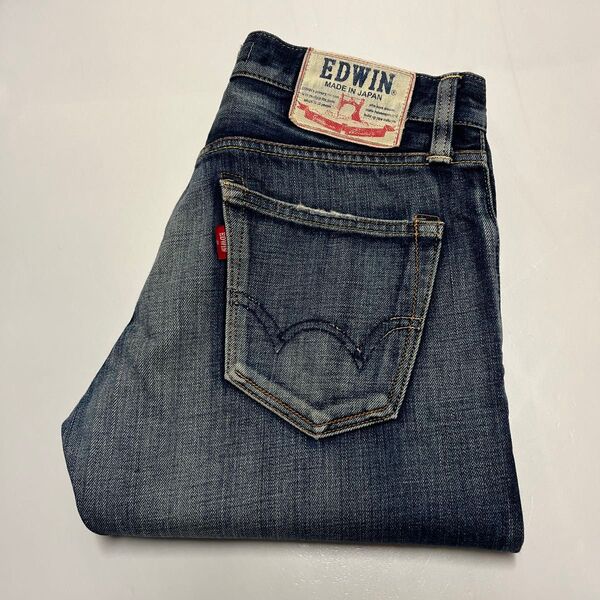 EDWIN エドウィン 502 ストレートジーンズ デニムパンツ W29 日本製