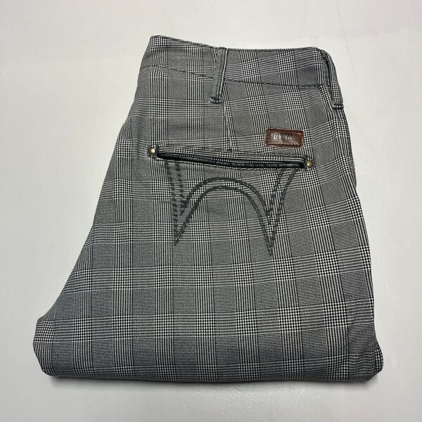 EDWIN エドウィン KX0001 ストレッチパンツ 千鳥格子 L