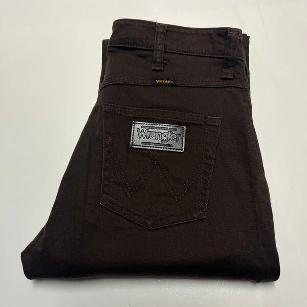 Wrangler ラングラー W0383 ストレッチジーンズ デニムパンツ ブラウン W29