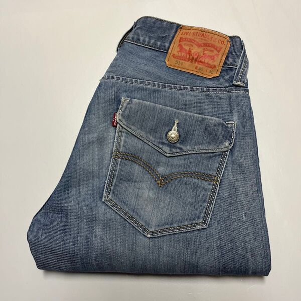 Levi’s リーバイス 514 ストレートジーンズ デニムパンツ 00663-0010 W30 L30