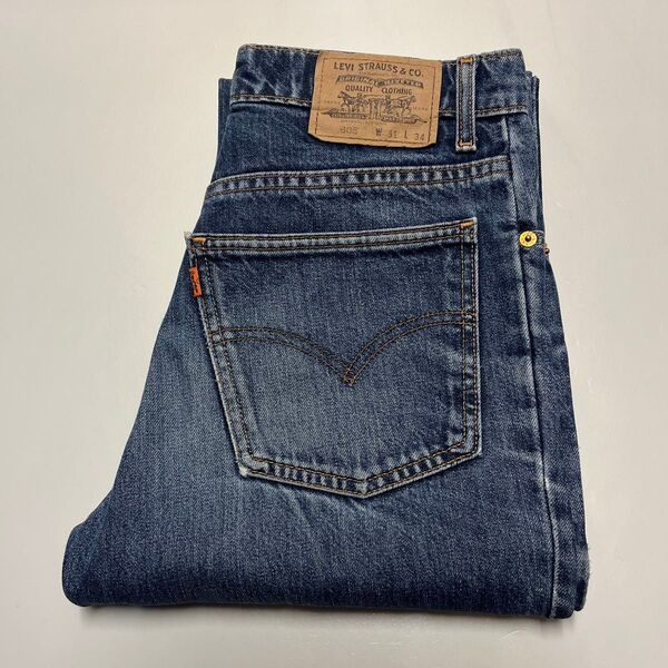 90s パキスタン製 Levi’s リーバイス 605 デニムパンツ ジーンズ 20605-04-01 W31 L34