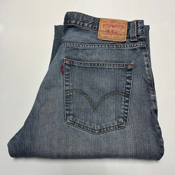 Levi’s リーバイス 569 ルーズストレートジーンズ デニムパンツ 00569-1056 W36 L34