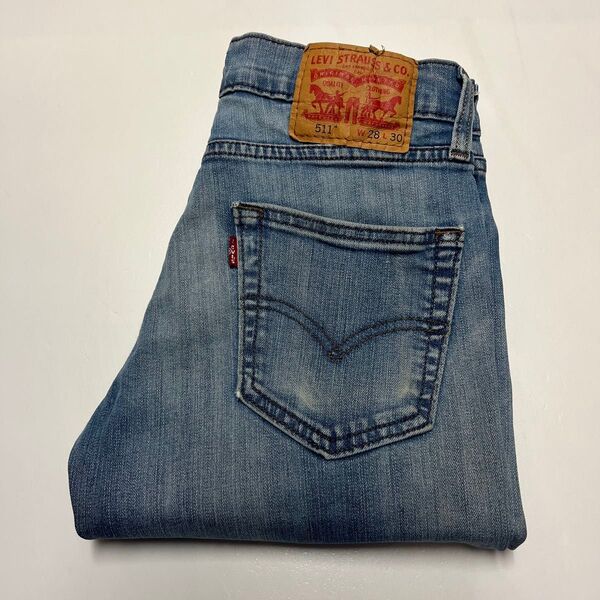Levi’s リーバイス 511 スリムフィットストレッチジーンズ デニムパンツ 04511-1025 W28 L30