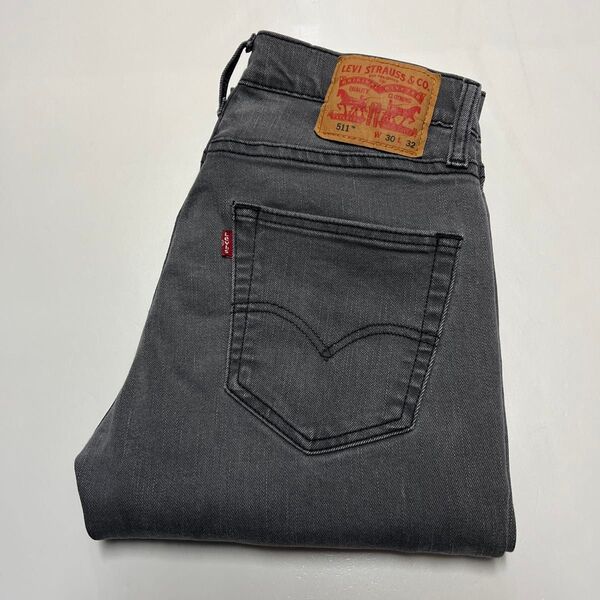 Levi’s リーバイス 511 スリムフィットストレッチジーンズ デニムパンツ グレー 04511-2272 W30 L32