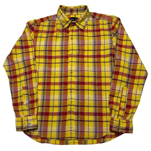 THE SHOP TK MIXPICE ザ ショップ ティーケー 長袖シャツ チェック オーガニック混 3