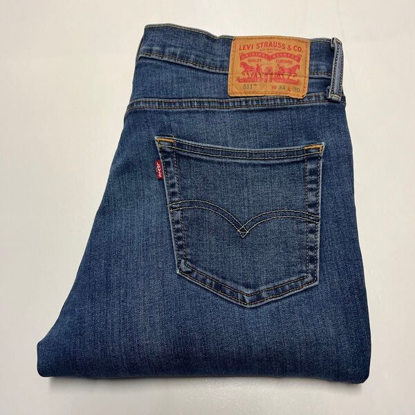 Levi’s リーバイス 511 スリムフィットストレッチジーンズ デニムパンツ 04511-2595 W34 L30
