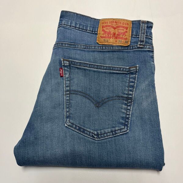 Levi’s リーバイス 511 スリムフィットストレッチジーンズ デニムパンツ 04511-1025 W36 L30