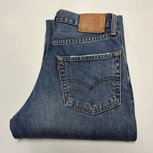 90s 日本製 Levi’s リーバイス 560-03 デニムパンツ ジーンズ W28 L32