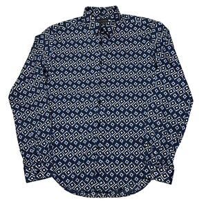 ZARA ザラ 長袖シャツ 柄シャツ 総柄 M
